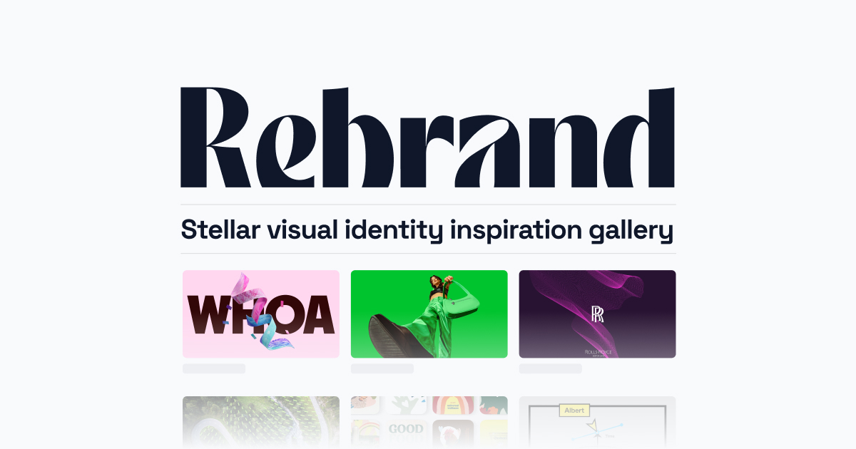 Thumbnail of Rebrand — Stellar visual identity inspiration